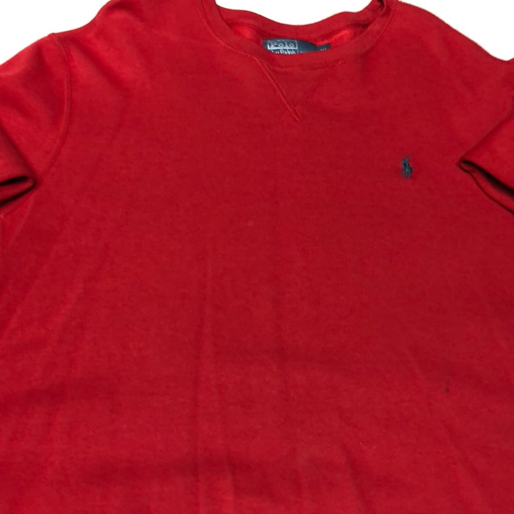 Ralph Lauren’s sweatshirt